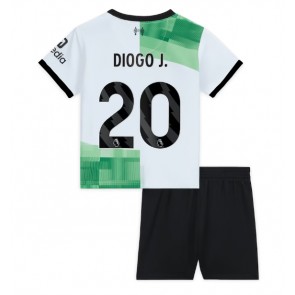 Liverpool Diogo Jota #20 Gostujuci Dres za Dječji 2023-24 Kratak Rukavima (+ kratke hlače)